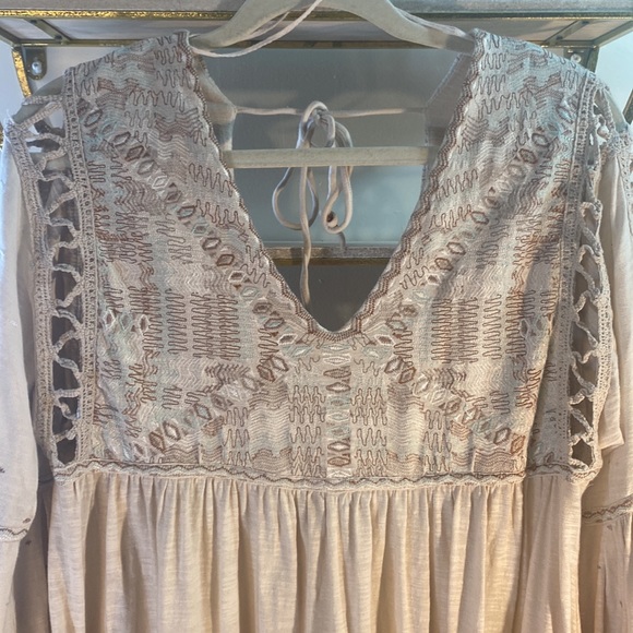 Free People Tunic/mini dress sz M - Picture 2 of 9